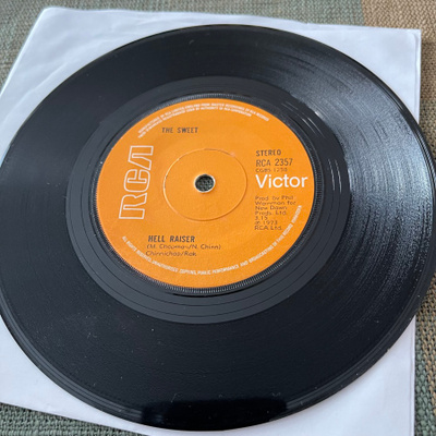 THE SWEET : Hell Raiser * Burning * UK 1973