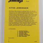 Anthony Buckeridge : Kiitos Jenningsin - pikkukuva 2