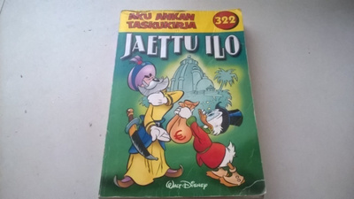 Aku Ankan taskukirja  322 Jaettu ilo