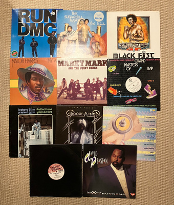 Rap, RNB, soul -vinyylipaketti