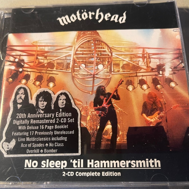 MOTÖRHEAD: No sleep ’til Hammersmith * UK 2001* TUPLA