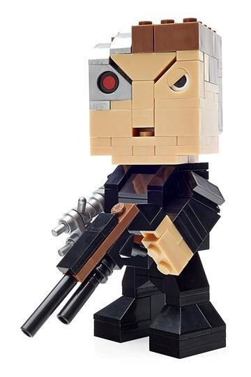 Terminator palikoista koottava hahmo UUSI