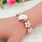 112 .. Unisex Casual Valkoinen Crystal Dial .. Rannekello - pikkukuva 5