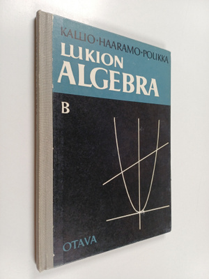 Niilo Kallio : Lukion algebra B : Lyhyt oppimäärä