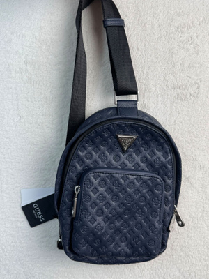 GUESS miesten crossbody-laukku, tummansininen  uusi lapuilla
