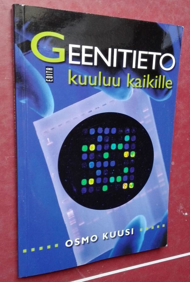 Kuusi: Geenitieto kuuluu kaikille