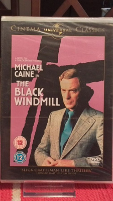 The black windmill dvd 1974 Michael Caine UUSI MUOVEISSA