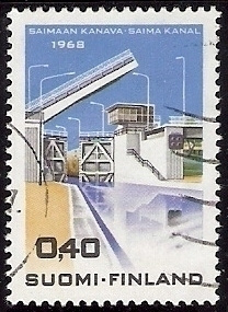 1968 Saimaan kanava leimattu LaPe 649