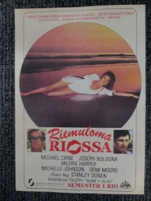 Riemuloma Riossa (Stanley Donen, 1984) vanha elokuvajuliste