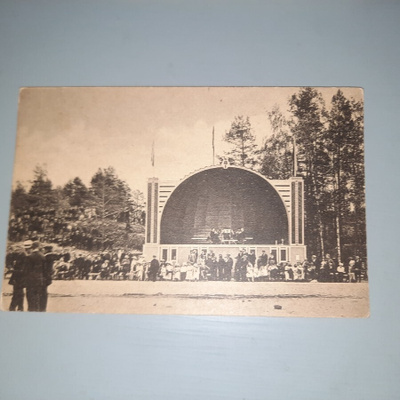 PK Kotka Urheilukenttä, soittolava orkesteri musiikki k-(?)