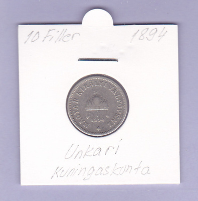 Unkari 10 Filler v.1894 KM#482