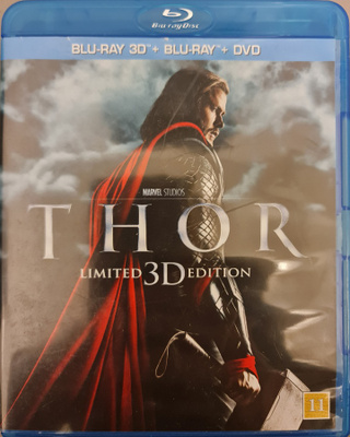 Thor - Limited 3D Edition (Blu-ray 3D + Blu-ray + DVD) 2011