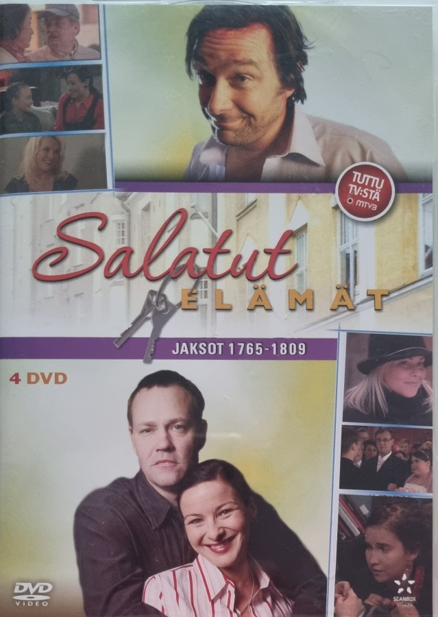 SALATUT ELÄMÄT, JAKSOT 1765-1809 DVD (4 DISC)