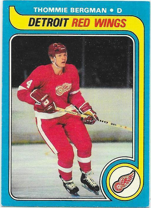 1979-80 Topps #148 Thommie Bergman Detroit Red Wings