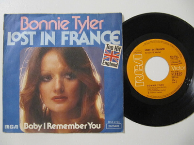 Bonnie Tyler Lost In France 7" sinkku