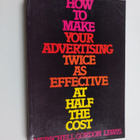 Herschell Gordon Lewis : How to Make Your Advertising Twi... - pikkukuva 1