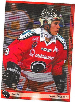 2002-03 CardSet #288 Samu Wesslin Ässät