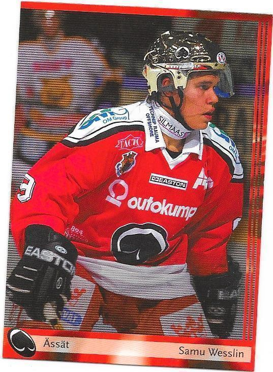 2002-03 CardSet #288 Samu Wesslin Ässät