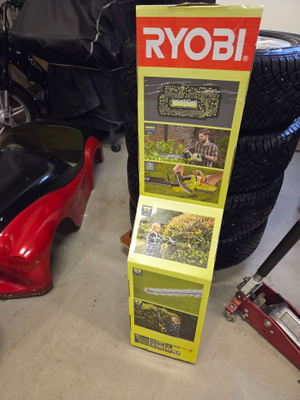 Ryobi akkupensasleikkuri