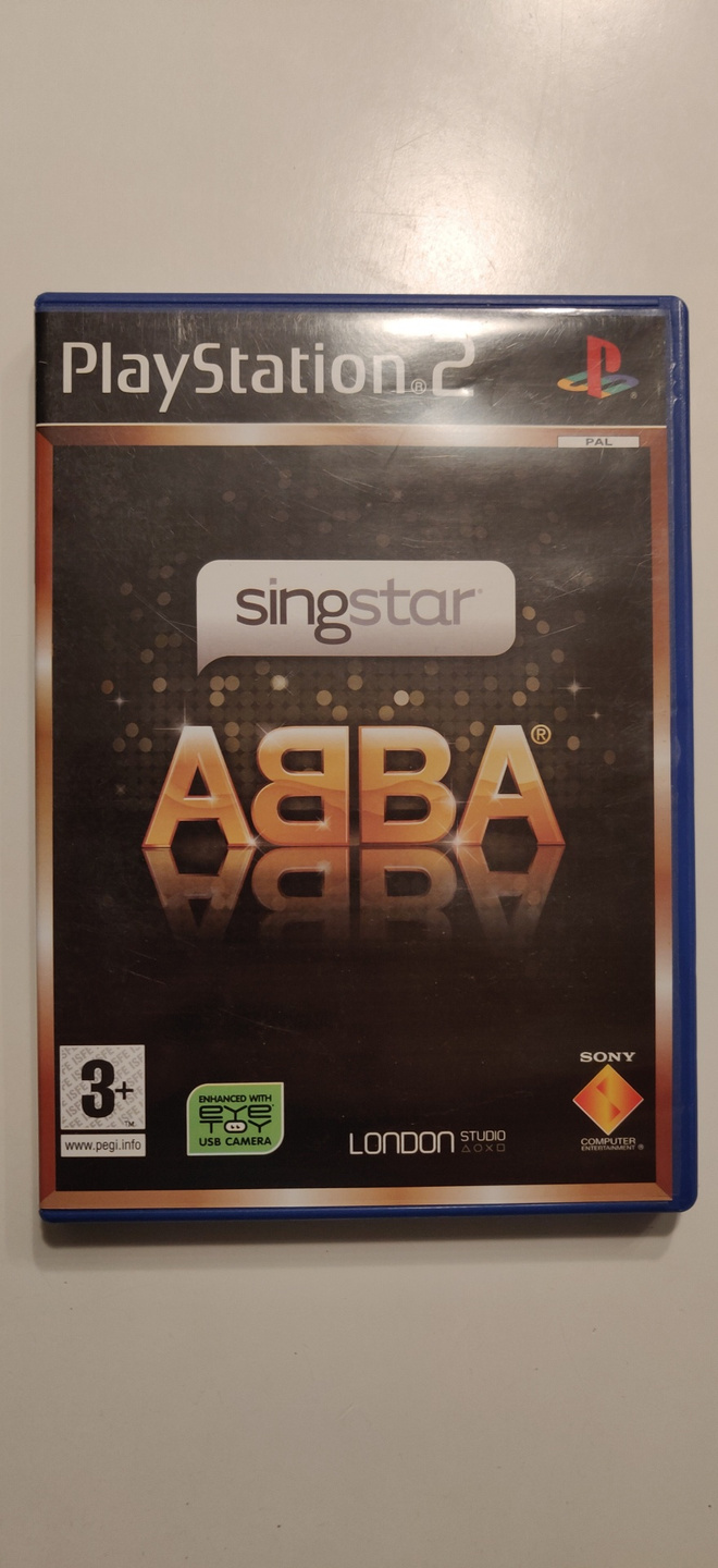 SingStar ABBA - Playstation 2 (PAL)