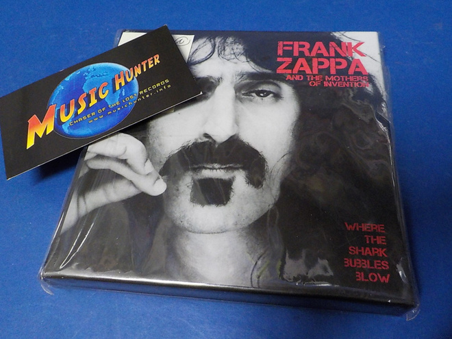 FRANK ZAPPA - WHERE THE SHARK BUBBLES BLOW 5CD BOKSI