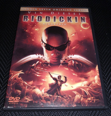 RIDDICKIN AIKAKIRJA DVD