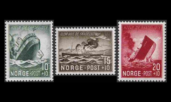 Norja 295-7 ** Haaksirikkoutuneet laivat (1944)