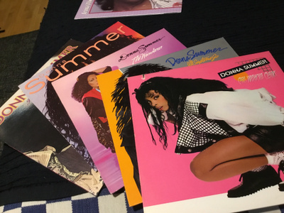 Donna Summer 5 kpl Lp lotti miltei kuin uusia