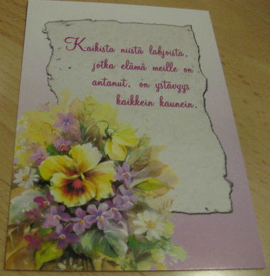 Orvokkeja, kulkematon