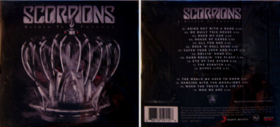 SCORPIONS: Return To forever -  CD  DE LUXE PAINOS +4 songs