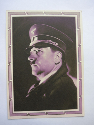 Natsi-Saksa Hitler postikortti