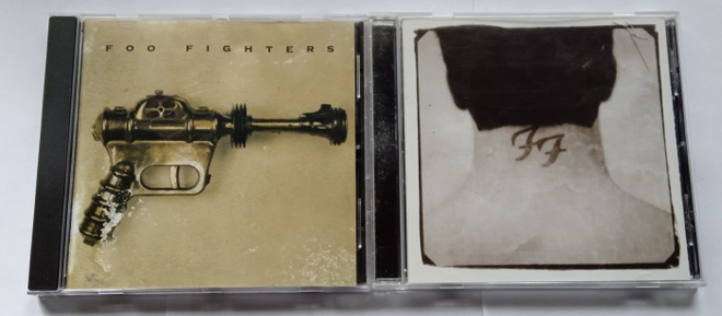 FOO FIGHTERS: S/t & There is nothing left to lose [CD]