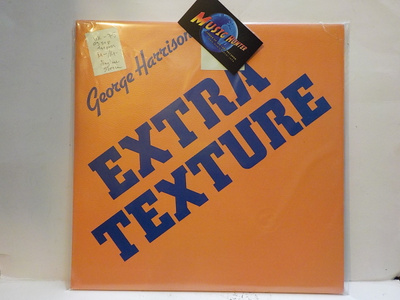 GEORGE HARRISON - EXTRA TEXTURE M-/M- UK -75 1ST PRESS LP
