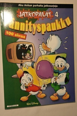 Aku Ankka. Jatkopalat 4 - jännityspaukku.