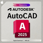 AutoCAD 2025 | macOS | 1 vuoden lisenssiavain - pikkukuva 1