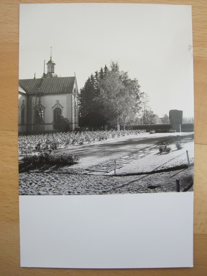 VANHA Valokuva Sankarihaudat Kauhajoki 1940-l