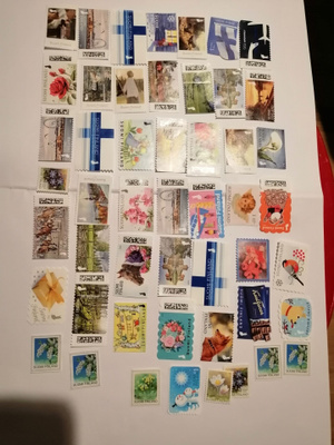 Ikimerkkejä 50 kpl pestyjä