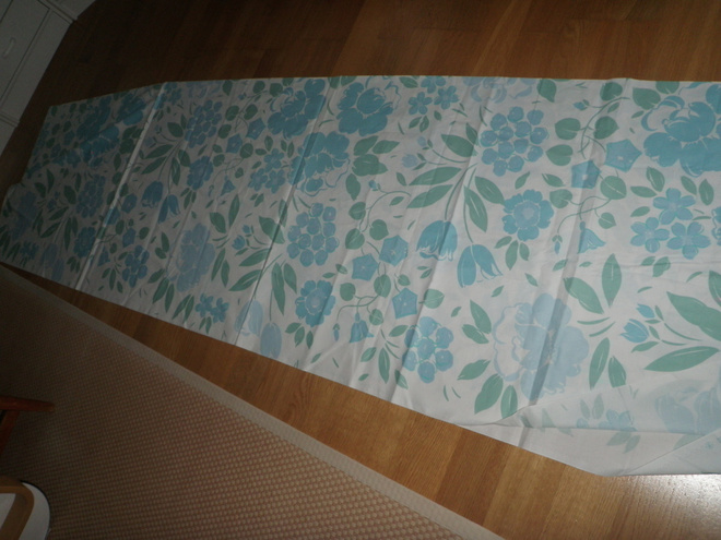 Marimekko Jatta Salonen "Luhtaniitty"1984 kangas 277+148