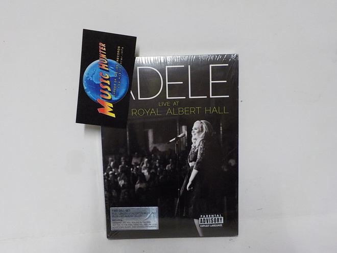 ADELE - LIVE AT THE ROYAL ALBERT HALL UUSI "SS" DVD + CD