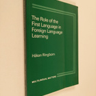 Hakan Ringbom : The role of the first language in foreign... - pikkukuva 1