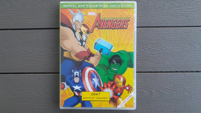 DVD: The Avengers, Osa 1 - Mahtavat Sankarit (Marvel 2011)