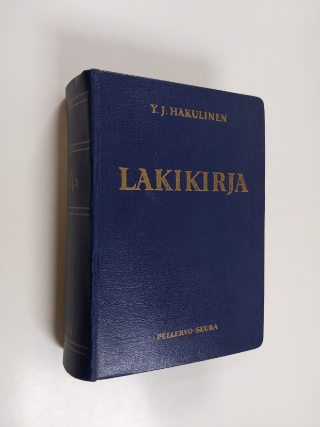 Suomen sukututkimusseura (julkaisija) Finland : Lakikirja...