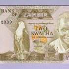 Zambia 2 Kwacha v.1986-87 UNC P-24c - pikkukuva 1
