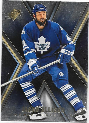 2005-06 SPX #86 Jason Allison Toronto Maple Leafs