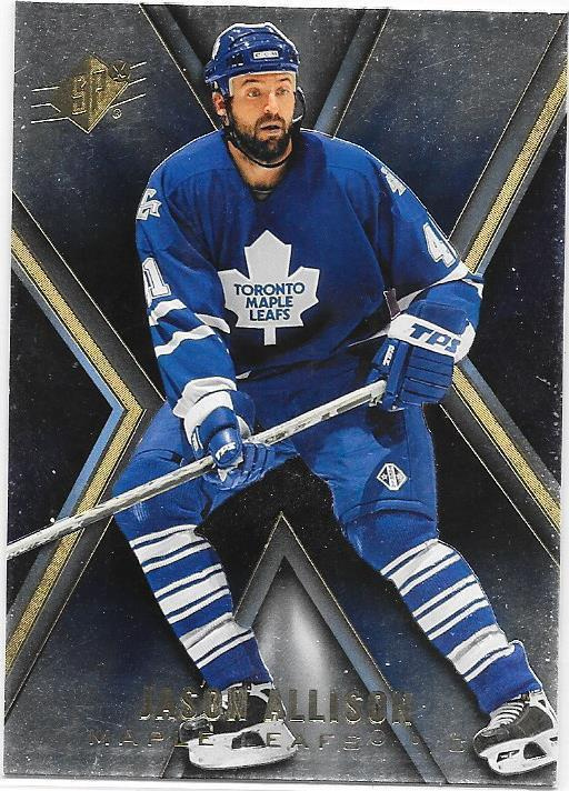 2005-06 SPX #86 Jason Allison Toronto Maple Leafs