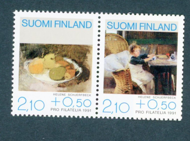 1991 Pro Filatelia-pari ** Lape 1128,1129