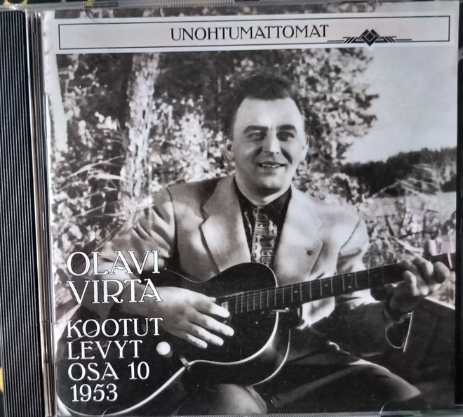 OLAVI VIRTA KOOTUT LEVYT OSA 10 1953-UNOHTUMATTOMAT-CD,HELMI