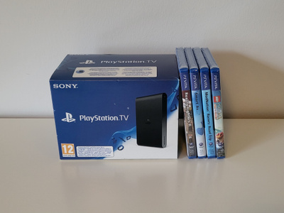 Sony Playstation TV (PS VITA) & 4 uutta peliä