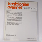 Pekka Sulkunen : Sosiologian avaimet - pikkukuva 2