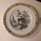 Arabia Japan / Japani Antiikki lautanen . Rare - pikkukuva 1